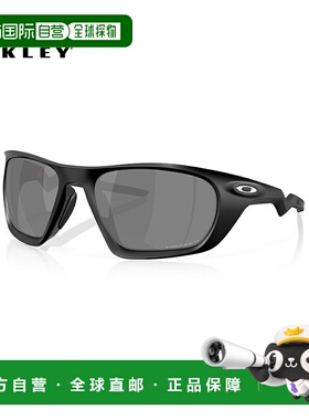 日本直邮OAKLEY LATERALIS 太阳镜男女通用哑光黑/Prizm 黑偏光OO