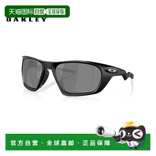 日本直邮OAKLEY LATERALIS 太阳镜男女通用哑光黑/Prizm 黑偏光OO
