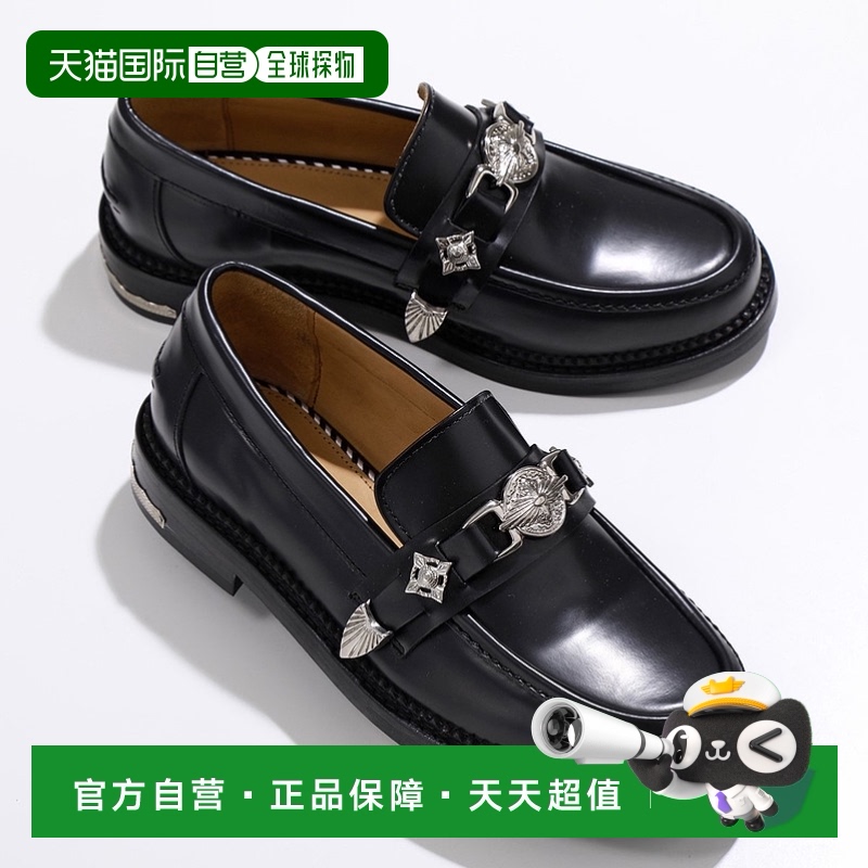 日本直邮TOGA PULLA Bit Loafer 乐福鞋 AJ1041 女士 皮鞋 铆钉鞋