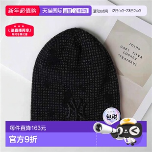 1h可退 日本直邮NEW ERA 男装 反光材质针织帽 前置扬基队标 1141