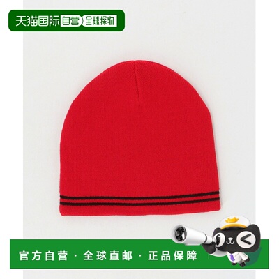 1h可退 日本直邮FOUR CORNERS 女士 宽松针织帽 双条纹设计 56384