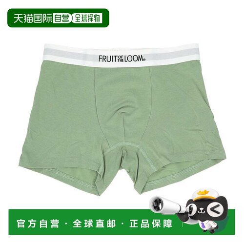 日本直邮FRUIT OF THE LOOM 男士平角内裤 18624800 17 橄榄色