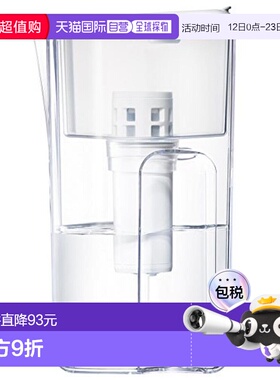 【日本直邮】Mitsubishi三菱冷水壶cleansui除菌大容量净水壶白色