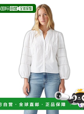 1h可退 日本直邮Levi's Mandy女士长袖衬衫 001HN0000李维斯