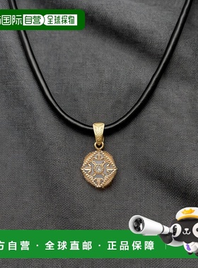 日本直邮日潮 agete 阿卡朵K10 钻石项链 (0.01克拉)吊坠