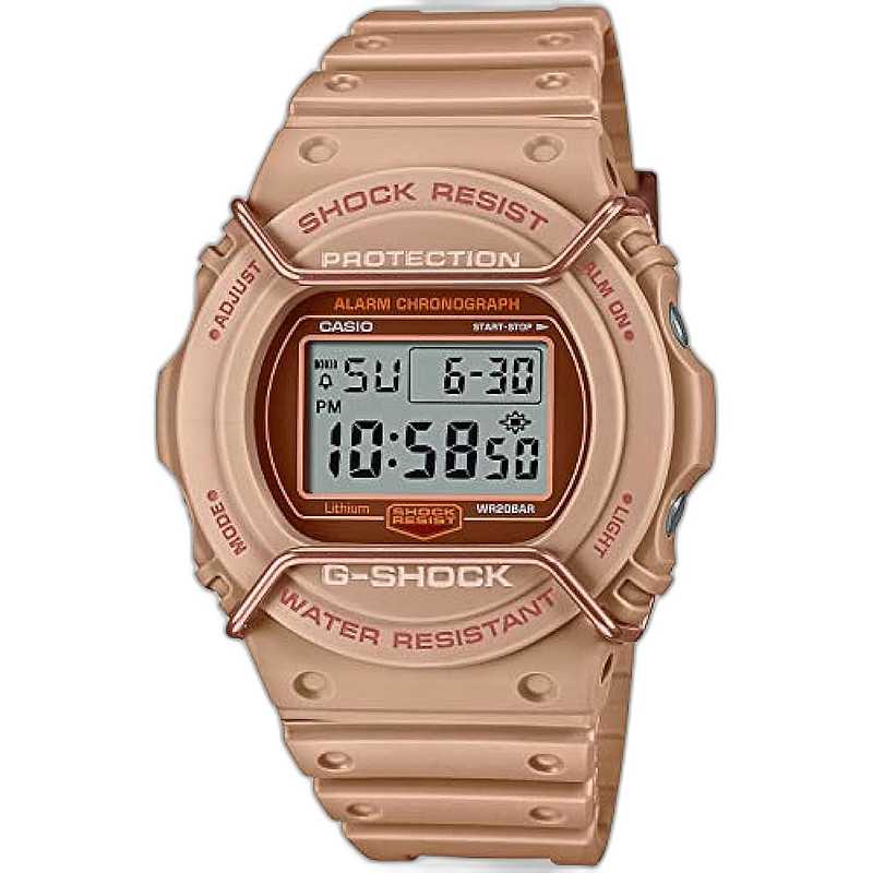 【日本直邮】G Shock卡西欧 手表 男款抗震运动表 棕色 DW-5700PT