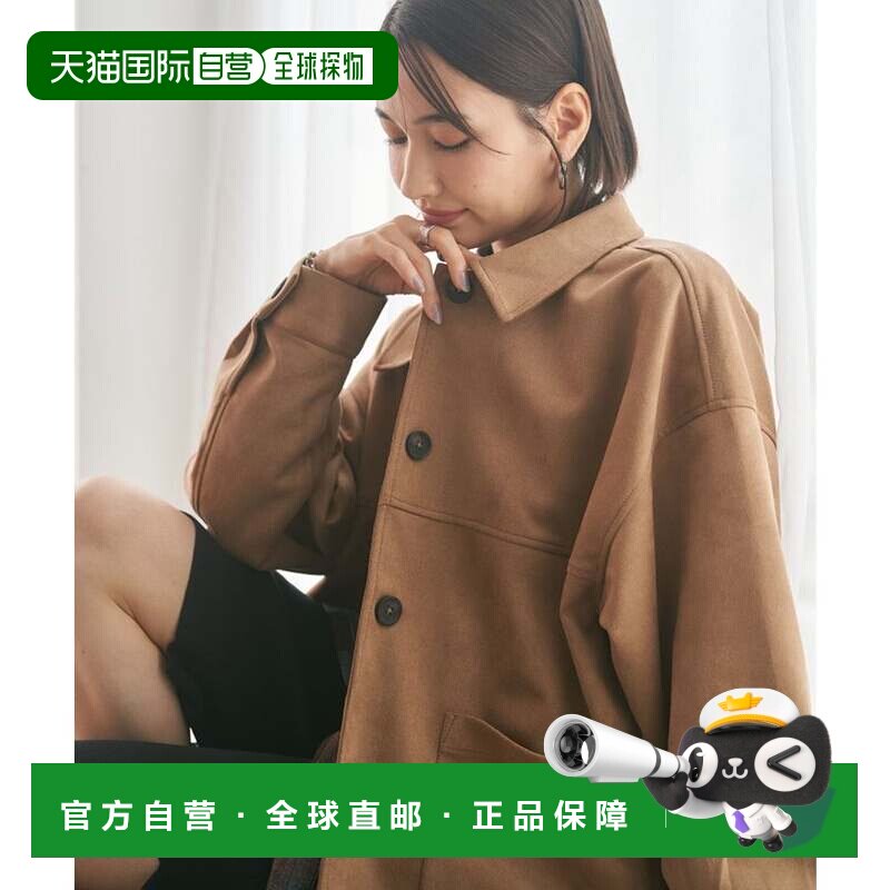 日本直邮NICE CLAUP 秋季必买！仿绒面皮连体工装服 CML
