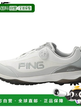 日本直邮PING 男士亚利桑那刀锋鞋底软钉高尔夫球鞋白色621-59922