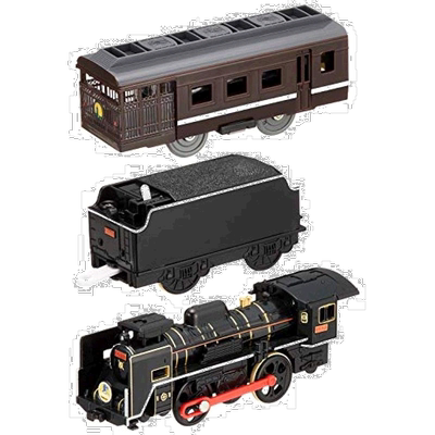 【日本直邮】TAKARA TOMY多美卡火车模型PlarailS-53C57Unit1SL山