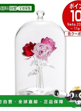 日本直邮施华洛世奇玫瑰花束 SWV5-493-707 20SS 施华洛世奇花雕