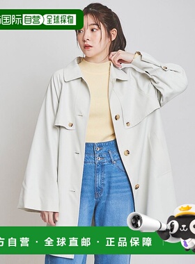 日本直邮31 Sons de mode 中长款风衣 315060EW14741 冰灰色