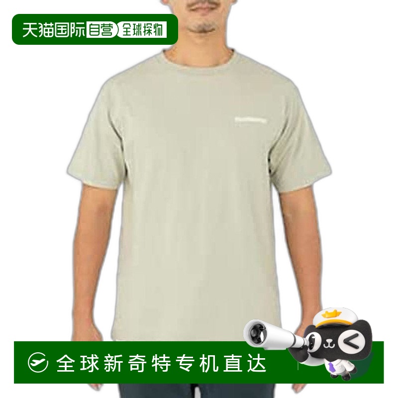 【日本直邮】禧玛诺 T恤衫 有机棉经典单品带品牌标志 靛蓝色 S