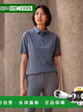 【日本直邮】ASICS亚瑟士unisexPolo衫CHM305深蓝×红CHM305-5023