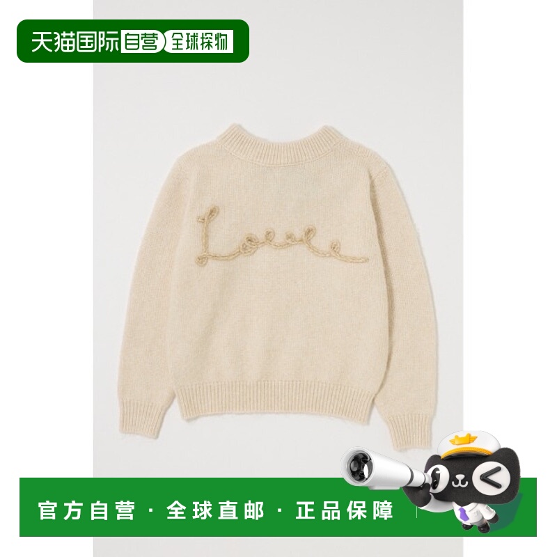 1h可退 日本直邮MOUSSY 女装 后蝴蝶结设计针织开衫 010IA2747261