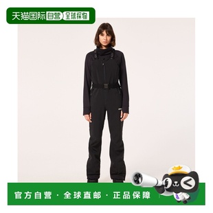 日本直邮OAKLEY 连体滑雪裤 女装 4WAY弹力 半拉 防水透湿 1h可退