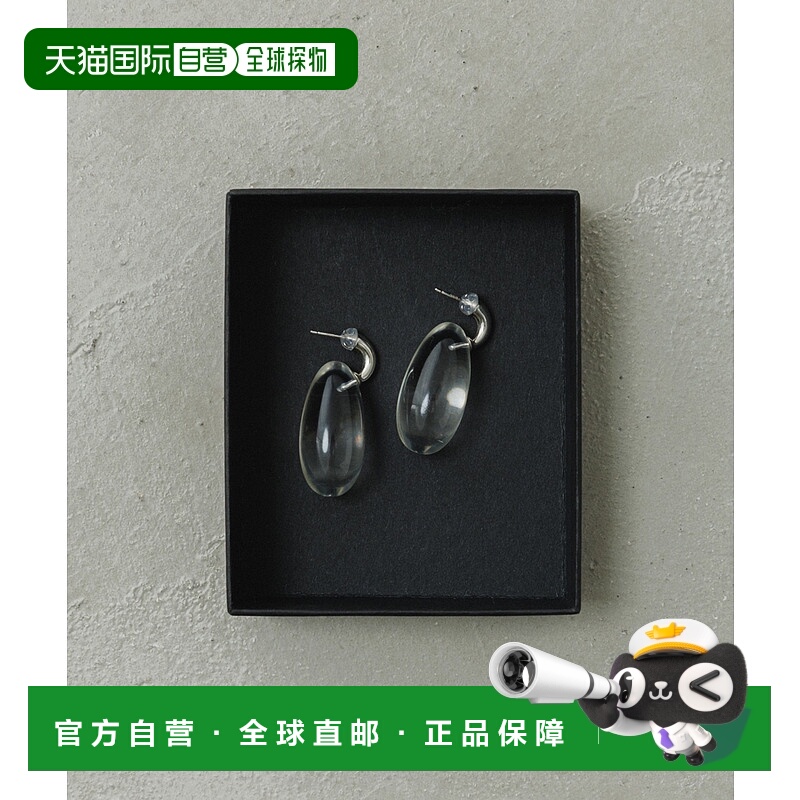 1h可退 日本直邮Adam et Rope' 女士 树脂银色 耳坠 2025CGAZ7554