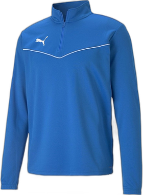 日本直邮PUMA TEAMRISE 1 4 拉链上衣训练衬衫 657643-02 男式