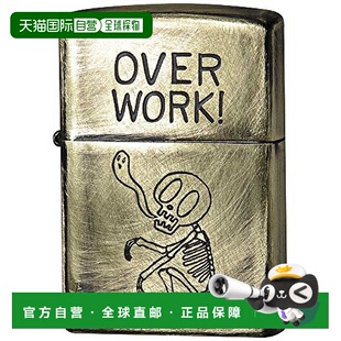 打火机 Zippo芝宝 骷髅头 2UDB 5.5×3.8×1.3c OVER 日本直邮