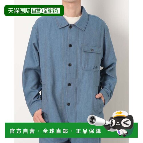日本直邮New Balance 男士生活方式服饰牛仔风格夹克 MJ61B4KG MA