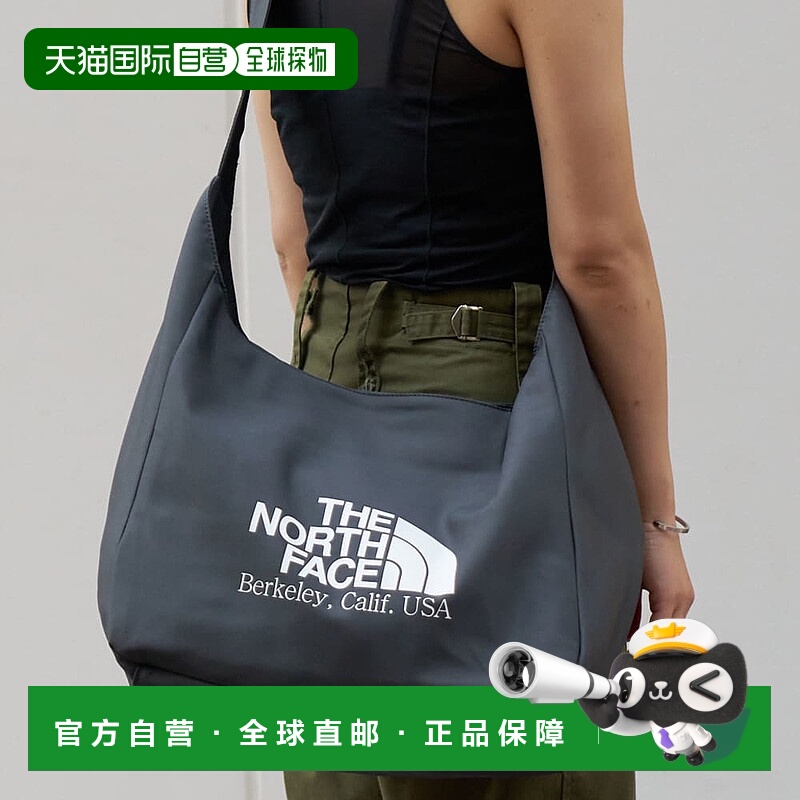 日本直邮The North Face大标志单肩包NN2PR21P-DGY深灰色涤纶男A