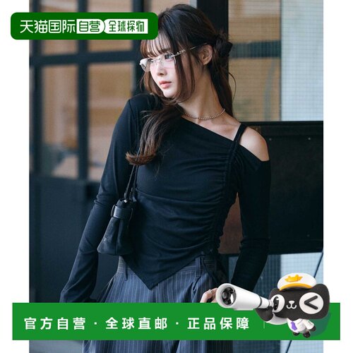 日本直邮muet. 女士 露肩抽绳T恤 209099上衣女装