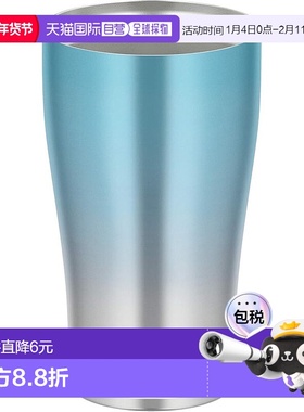 【日本直邮】Thermos魔膳师真空断热不锈钢杯340ml蓝色膳魔师