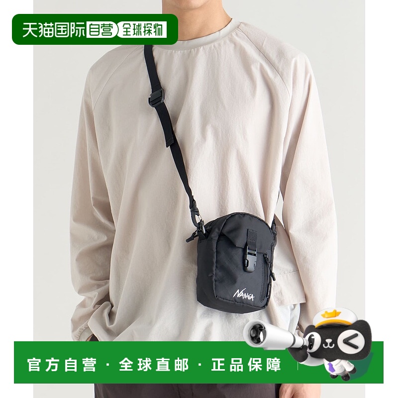 1h可退 日本直邮NANGA ECOPAK环保材质男女通用迷你单肩包 N新款