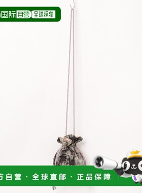 1h可退 日本直邮Casselini 女装 猫纹 Jacquard 化纤 迷你束口包