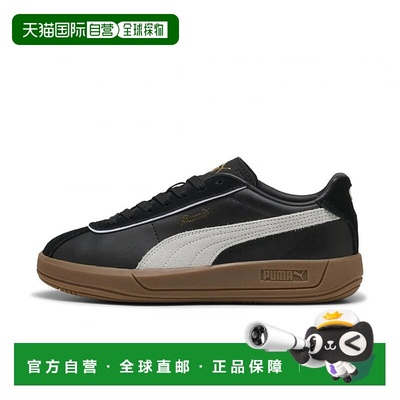 日本直邮PUMA-Puma Club Classica 400364 02女性运动鞋：黑色X白