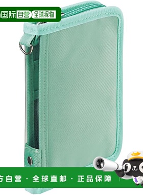 【日本直邮】Lihit Lab 卡片收纳袋 多功能 翠绿色  A3301-19