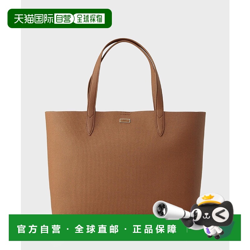 1h可退 日本直邮TAKEO KIKUCHI 菊池武夫 男装 仿皮拼接托特包 A4