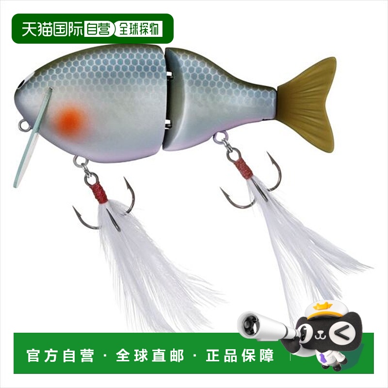 日本直邮Daiwa 鲈鱼路亚 Chibifuku Fish烟熏银色