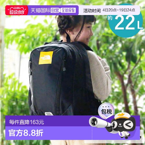 日本直邮 The North Face 儿童背包 Roundy NMJ72358 K北面