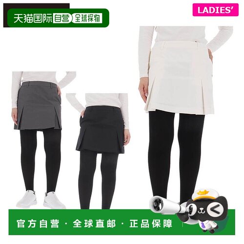 日本直邮St. Andrews 女士双向弹力百褶裙 (043-5234952) 高尔夫