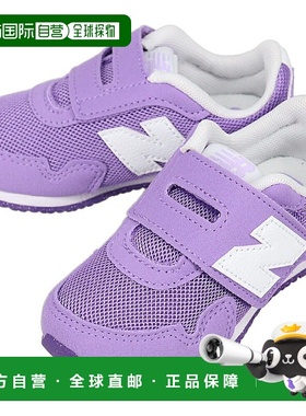 日本直邮New Balance IV323 CC 运动鞋紫色尺码 12-16.5 厘米儿童