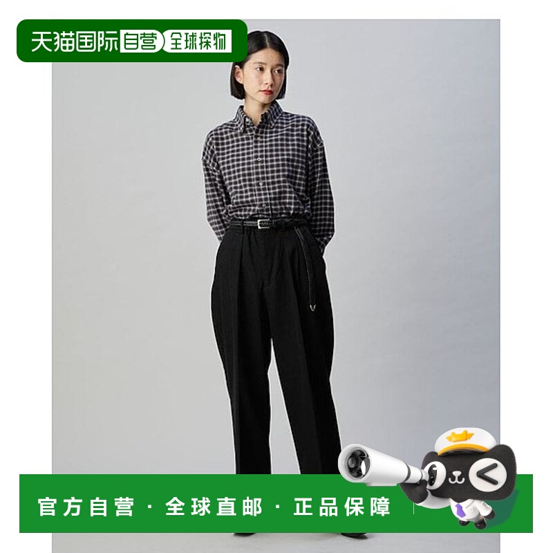 1h可退 日本直邮官方授权 FREAK'S STORE 法兰绒格子衬衫长袖