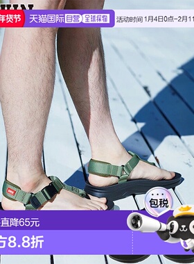 日本直邮EDWIN 凉鞋 男士凉鞋 运动凉鞋 人字拖 简约运动休闲 黑