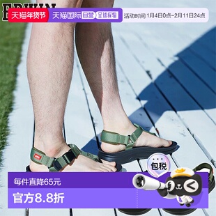 日本直邮EDWIN 凉鞋 男士凉鞋 运动凉鞋 人字拖 简约运动休闲 黑