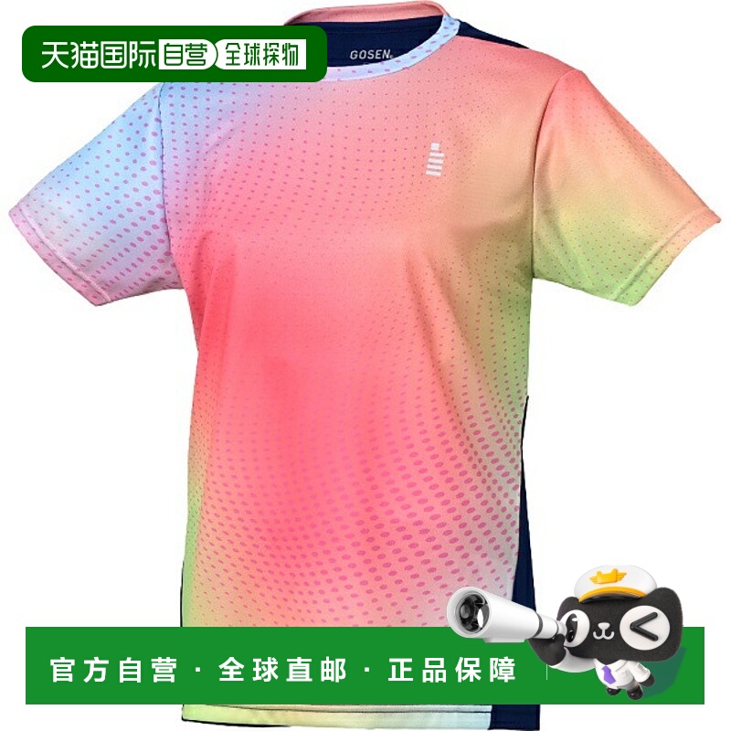 日本直邮GOSEN 女子比赛衬衫网球比赛衬衫女款 T2515-28女款短袖