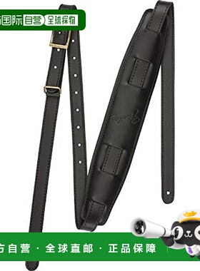 【日本直邮】Fender 吉他带 Mustang Saddle Strap 黑色 长度可调