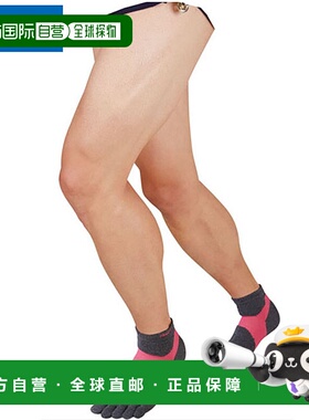 日本直邮ZAMST AS-1 五指袜（灰色 x 粉色）S 码运动运动员支撑装