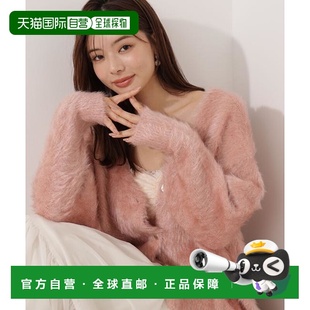 猫咪图案宽松针织开衫 1h可退 DRESSING BODY 日本直邮PROPORTION