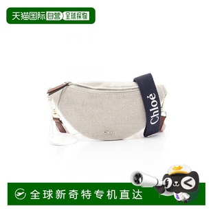 日本直郵中古Chloe克洛伊女包S級99新crossbody bag斜挎包帆布腰