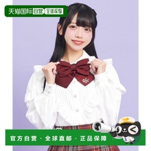 1h可退 日本直邮Secret Honey 女装 V领荷叶边半袖衬衫 大蝴蝶结