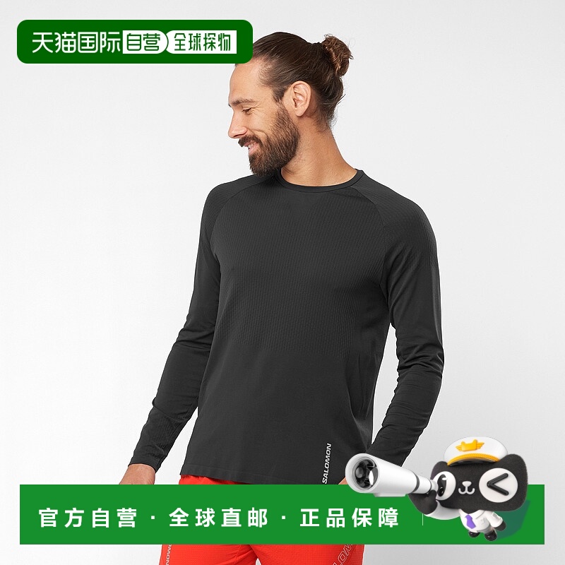 日本直邮SALOMON SENSE AERO SEAMLESS 男士长袖T恤 sense-aero-s