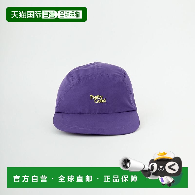 1h可退 日本直邮Pretty Good 男装 长檐全聚酯纤维5片帽 调节扣设
