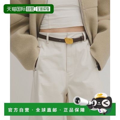 1h可退 日本直邮KBF 女士 金属板扣 仿皮腰带 KBA72EA122皮带