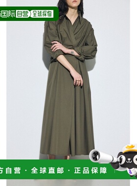 日本直邮AZUL BY MOUSSY 女士 腰线设计长衬衫连衣裙 250JSR33285