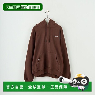 1h可退 日本直邮POLeR 男士BORING刺绣连帽卫衣 街头风格 253MCV0