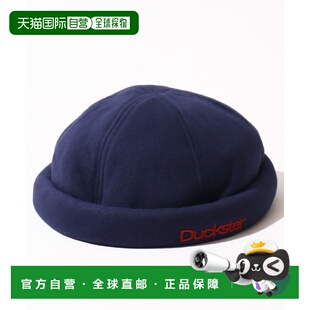 卷边棒球帽 1h可退 加棉混纺 男女同款 刺绣log 日本直邮Duckster